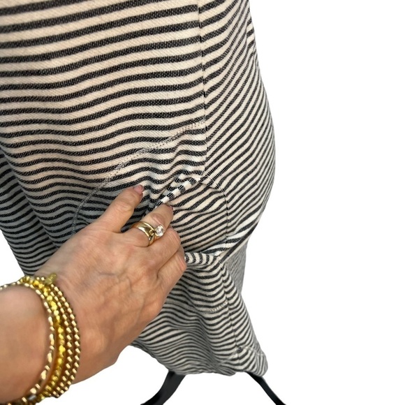 MAX Studio Striped Short Sleeve T-Shirt Dress Size S - Picture 7 of 11